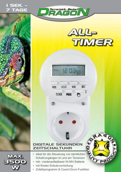 ALL-TIMER Digitale Sekundenzeitschaltuhr